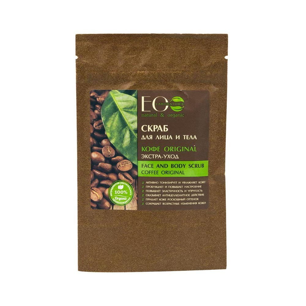 Gesichts- und Körperpeeling, Kaffee 40 g ECO LABORATORIES - Biogo.de