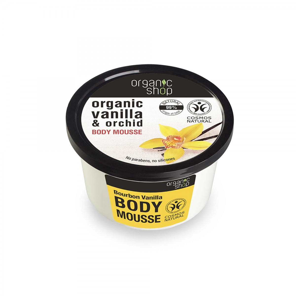 Verjüngendes Körpermousse Vanille mit Bourbon 250 ml