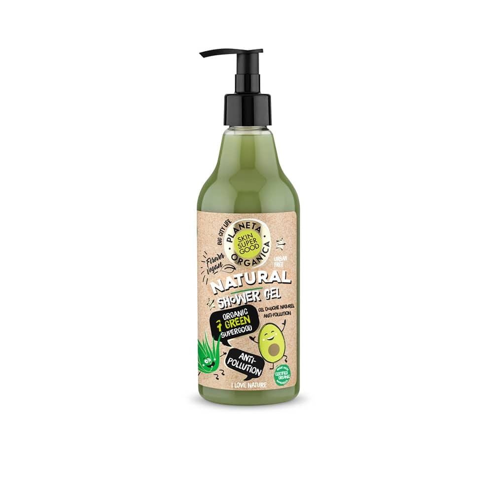 Erfrischendes und nährendes Anti-Pollution-Duschgel 500 ml - Biogo.de