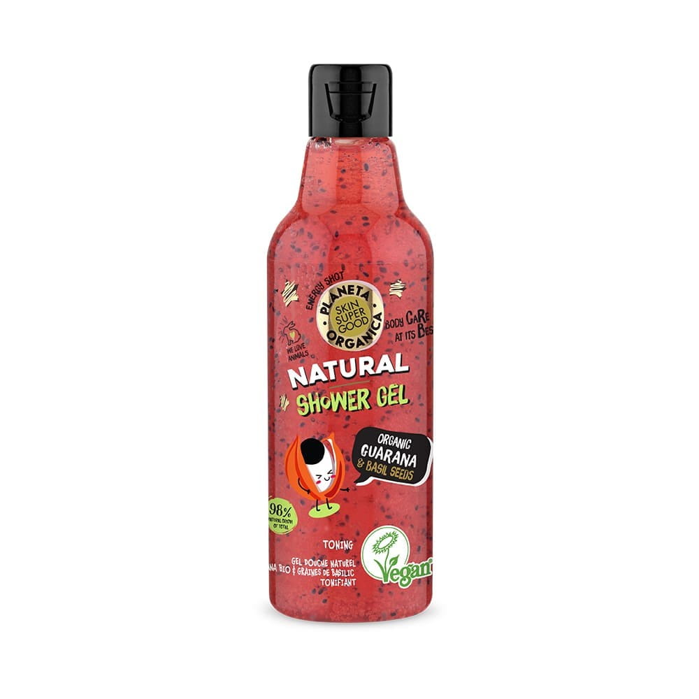 Straffendes Guarana-Duschgel & Chiasamen 250 ml - Biogo.de