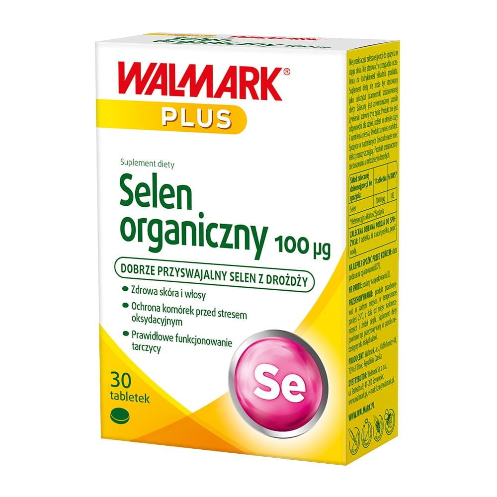 Organic Selenium 100 mcg 30 tablets