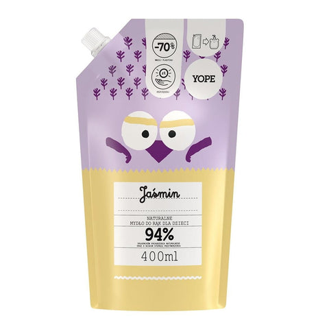 Jasmine hand soap for children 400 ml stock - YOPE