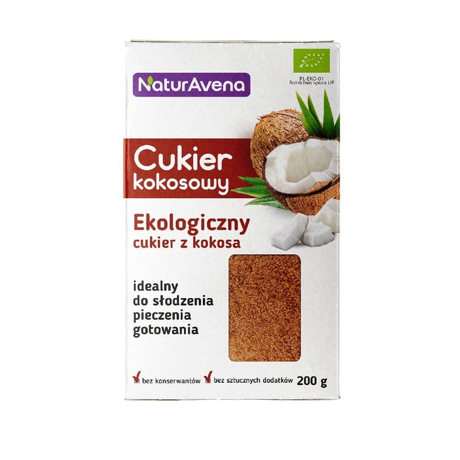 BIO-Kokoszucker 200 g NATURAVENA - Biogo.de Hover Image