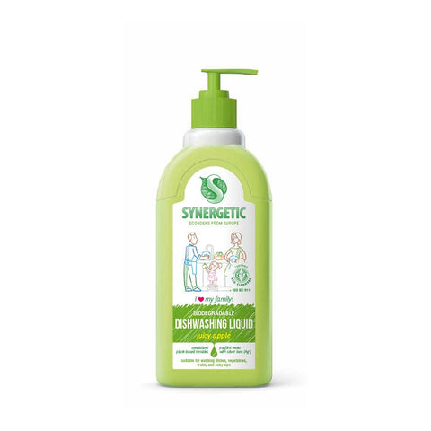 Dishwashing gel biodegradable green apple 500 ml