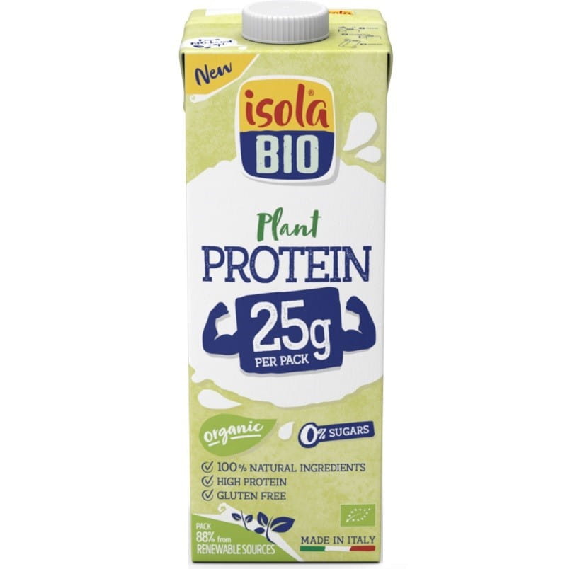 Bebida de guisantes sin gluten BIO 1000 ml ISOLA bio