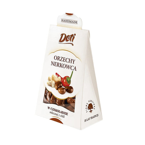 Cashew Nuts in Milk Chocolate with Chili 100 g - DOTI