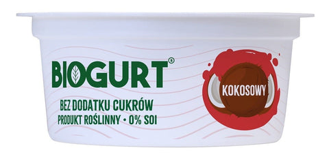 BIOGURT - vegánsky fermentovaný kokosový jogurt alternatíva BIO 150 g