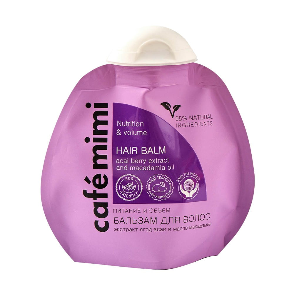 Bálsamo para el cabello para restaurar el volumen 100 ml CAFEMIMI