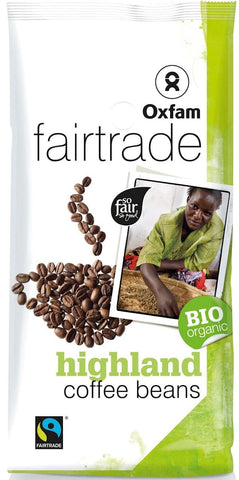 Akcia zrnková káva Hochland Arabica Fair Trade BIO 250 g - OXFAM