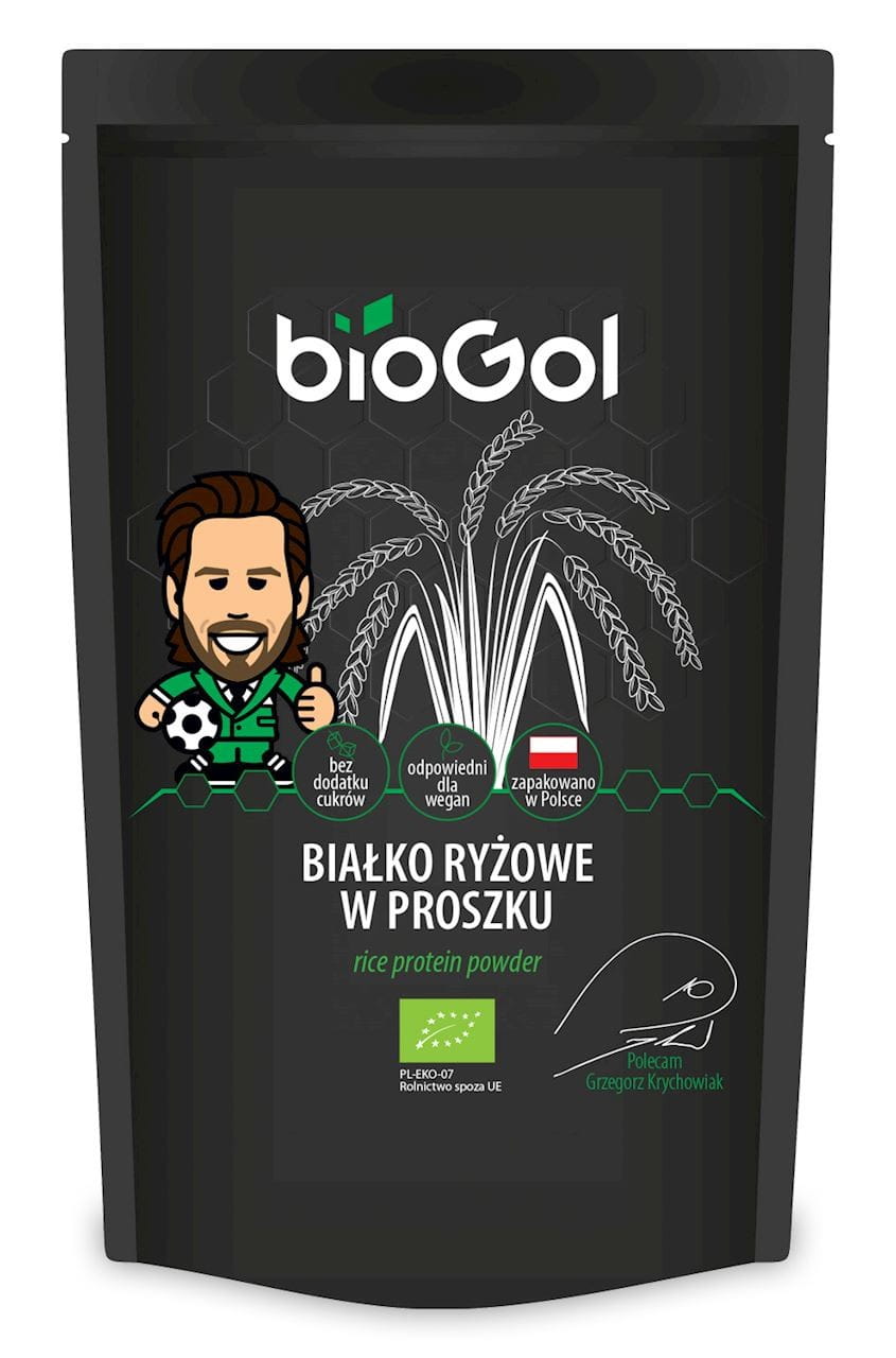 Ryžový proteínový prášok BIO 500 g - BIOGOL