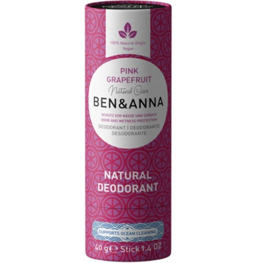 Natürliches Pink-Grapefruit-Deo 40 g BEN & ANNA - Biogo.de