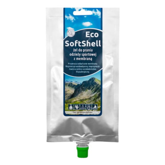 ECOVARIANT Sportbekleidungswaschgel 150 g, flüssige Reinigung für Sportswear, sichtbare Flasche mit Gel und Etikett