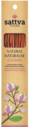 Incienso Natural Champa Incienso 30g SATTVA