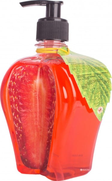 Savon gel fraise 500 ml
