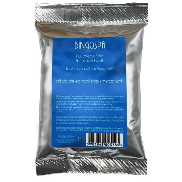 Salz für müde Füße 150 g BingoSpa - Biogo.de