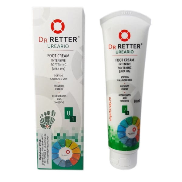 Ureario Fußcreme 90 ml 15% DR RETTER Urea - Biogo.de