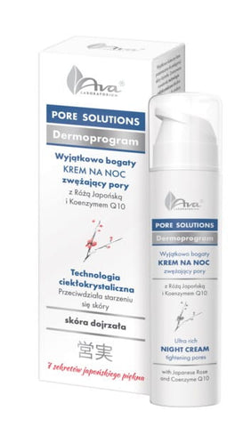 Pore Solutions Crema de Noche Reafirmante de Poros - AVA