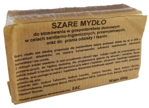 Sivé mydlo 65% 200g CARMEN mydlo na pranie