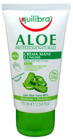 Aloe hand and nail cream 75 ml EQUILIBRA