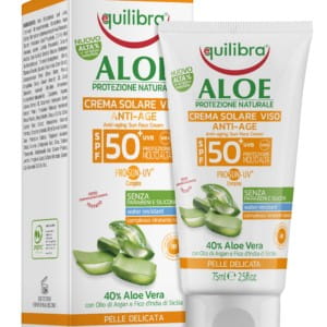 Crème solaire SPF 50 + anti-rides EQUILIBRA