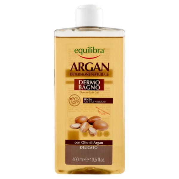Argan-Badegel 400 ml EQUILIBRA - Biogo.de Immagine principale del prodotto
