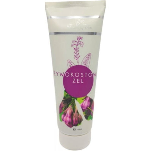 Beinwellgel in 250 ml Tube von FARM VIX, natürliche Hautpflege mit Beinwell für entspannte Muskeln und Gelenke.