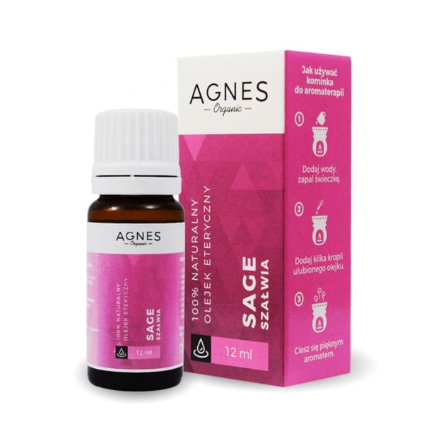 Aceite Esencial de Salvia 12ml - AGNES ORGANIC