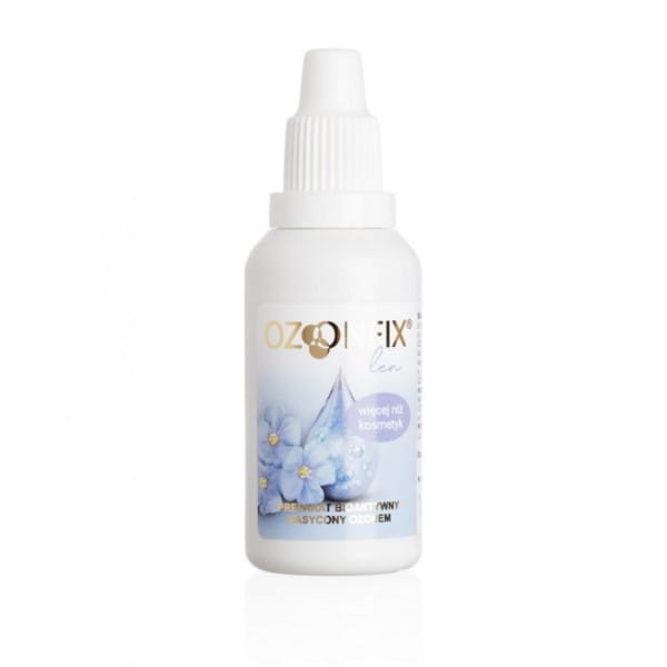 Flachs 30 ml ozonisiertes Leinöl OZONFIX - Biogo.de