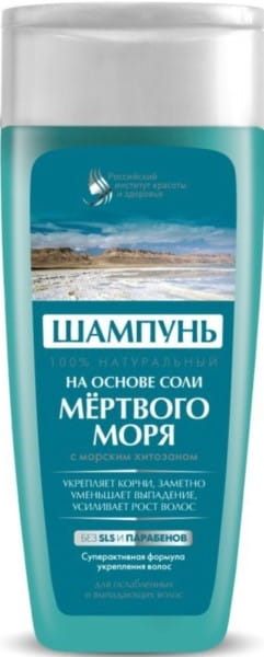 Shampoing au sel de la Mer Morte 270ml FITOKOSMETIK