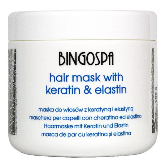 BingoSpa Haarmaske mit Kerat und Elastin 500 - Biogo.de