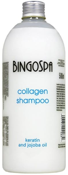 Kolagénový šampón s jojobovým olejom 500 ml BINGOSPA