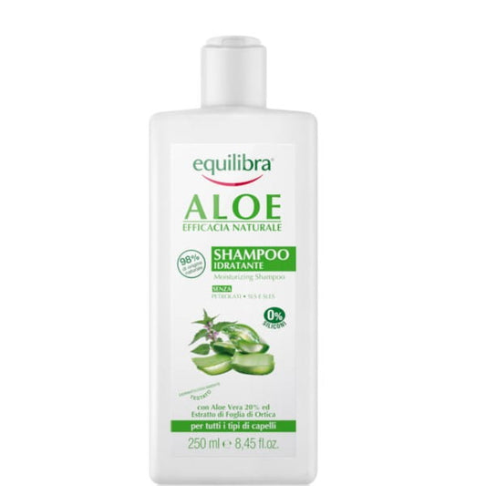 Feuchtigkeitsspendendes Aloe-Shampoo 250ml EQUILIBRA - Biogo.de