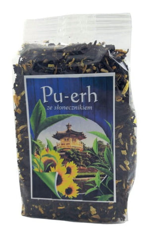 Pu-erh Tee Sonnenblumenblüten 100g ASZ