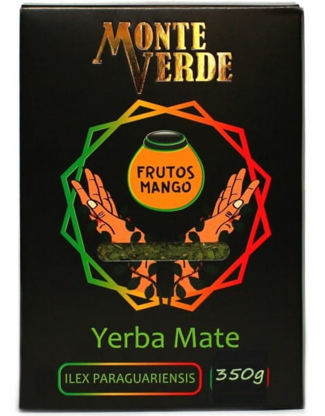 Yerba Mate Monte Verde Frutos Mango 350 g - Biogo.de Immagine principale del prodotto