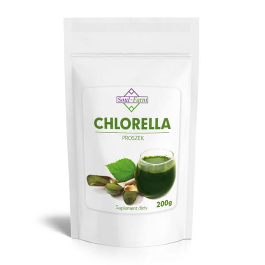 Chlorella-Pulver 200 g reinigende SOUL FARM - Biogo.de