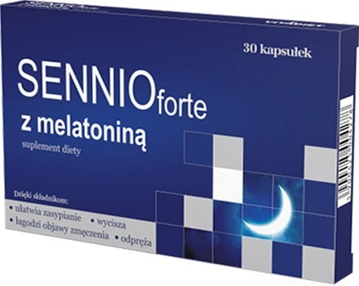 Sennio FORTE mit Melatonin 30 Kapseln VITADIET - Biogo.de