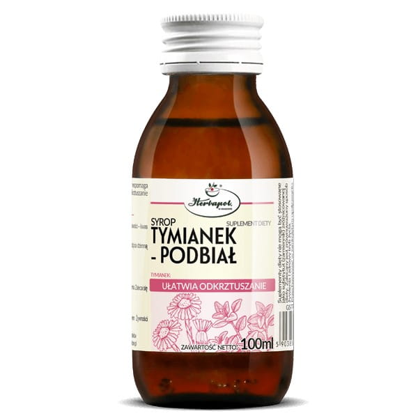 Jarabe de tomillo Coltsfoot 100 ml HERBAPOL