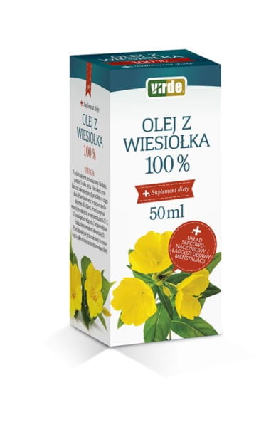 Pupalkový olej 50 ml, doplnok k diéte VIRDE