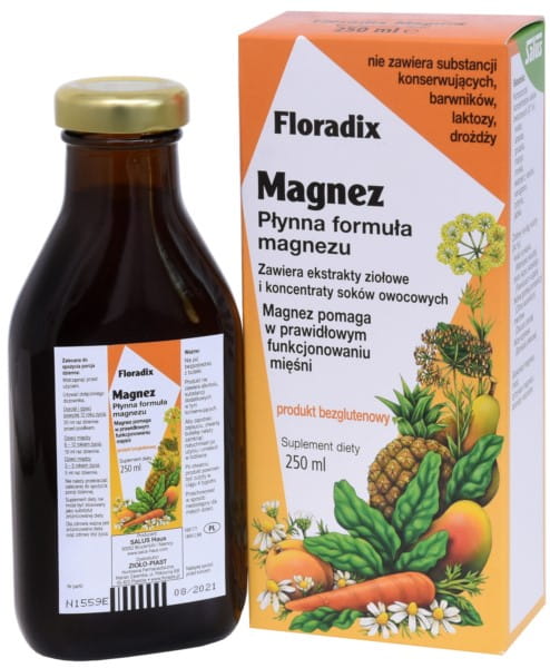 Kräuter - Magnesium Nabe 250 ml FLORADIX flüssig