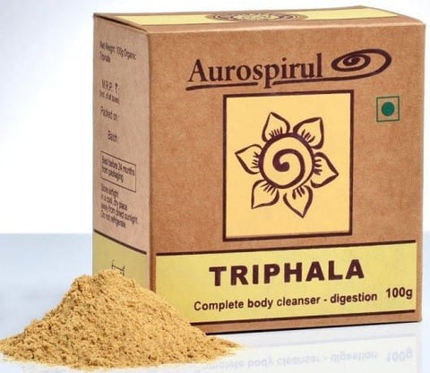 Triphala 100 g Pulver entgiftet AUROSPIRUL