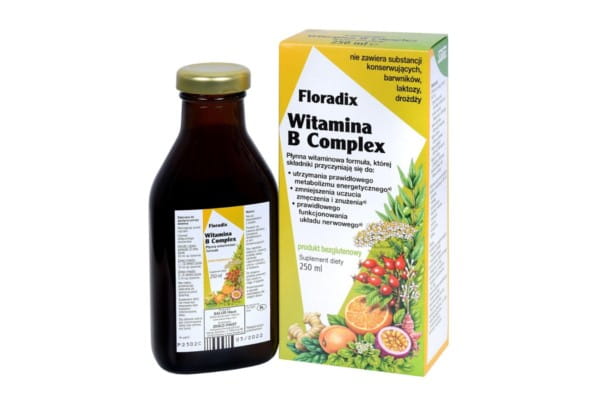Bylinný hub s vitamínom B KOMPLEX 250 ml FLORADIX
