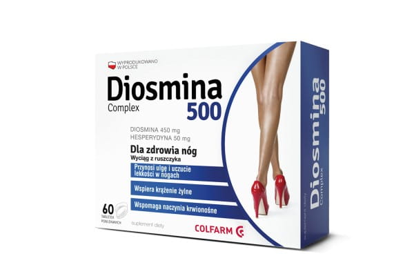 Diosmin-Komplex 500 60 Tabletten COLFARM - Biogo.de Hovedbillede