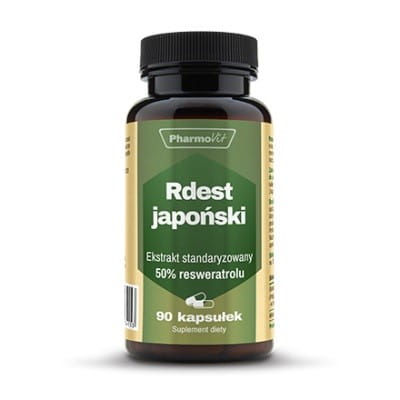 Nudo japonés 50% resveratrol 90 k - PHARMOVIT