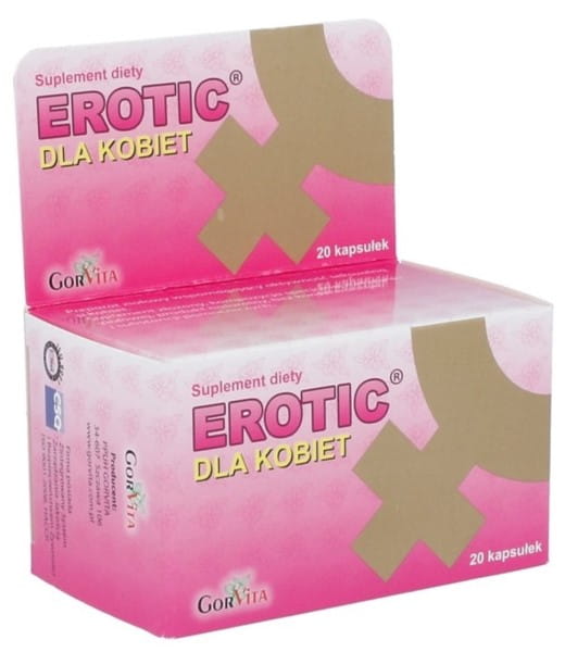 Erotik für Frauen 20 Kapseln GORVITA - Biogo.de Huvudsaklig produktbild