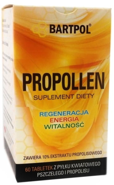 Propollen 60 Tabletten unterstützen das BARTPOL-Kreislaufsystem - Biogo.de