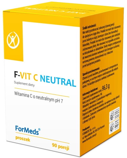 - Vitamin C neutrales Pulver 963 g Resistenz FORMEDS - Biogo.de Image principale du produit