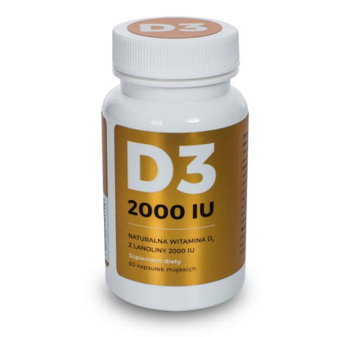 Vitamin D3 2000 i in 60 capsules VISANTO Resistance