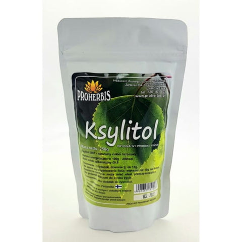 Xylitol finlandais 250 g PROHERBIS sucre de bouleau