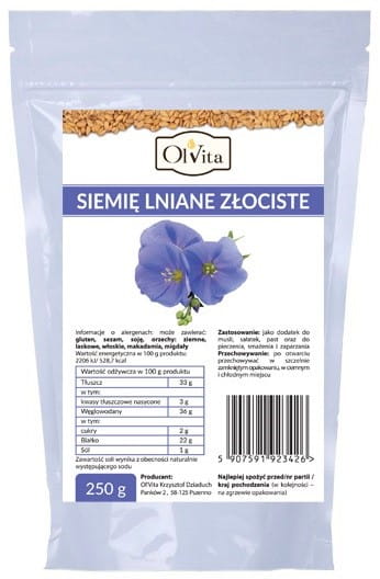 Goldener Leinsamen 250g OLVITA - Biogo.de Hover Image