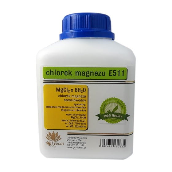 Magnesiumchlorid 500 g Hexahydrat YUCCA - Biogo.de